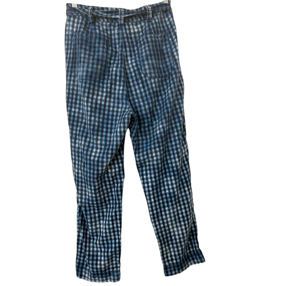 Anthropologie Maeve Gingham pants size 6 - Picture 3 of 5